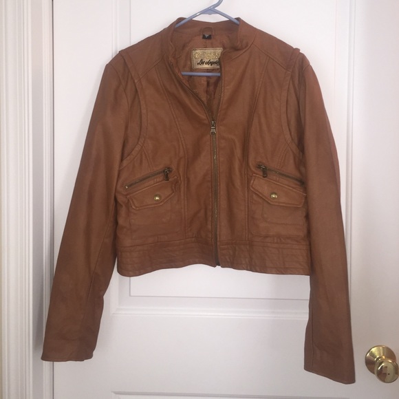 Faux Leather Guess Jacket