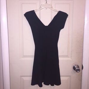 LA Hearts Black Skater Dress