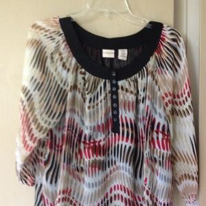 3/4 length sleeve top