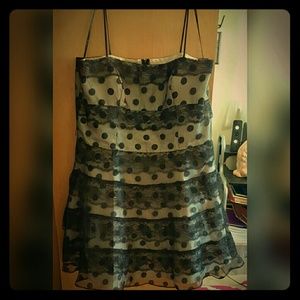 Polka Dot & Lace Dress