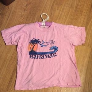 "It's Better In The Bahamas" Vintage T- Shirt
