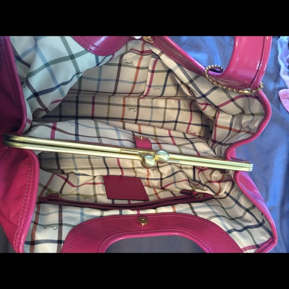 Sold-Authentic pink leather coach bag - Picture 2 of 4