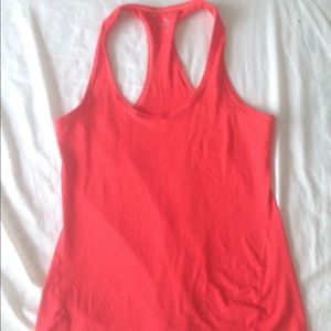 Light blood orange athleta racerback