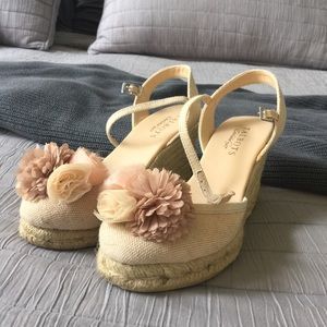 Talbots floral espadrilles