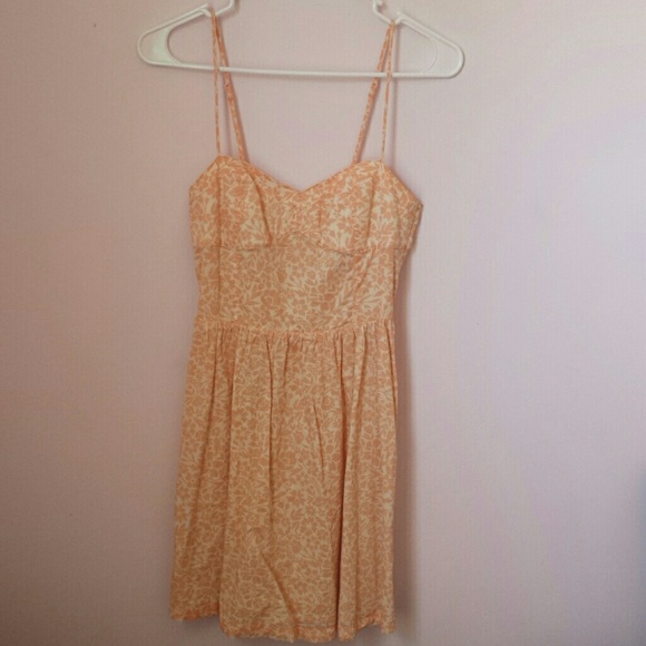 Salmon Floral Dress 🐩