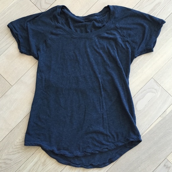 Lululemon high-low round hem modal t-shirt