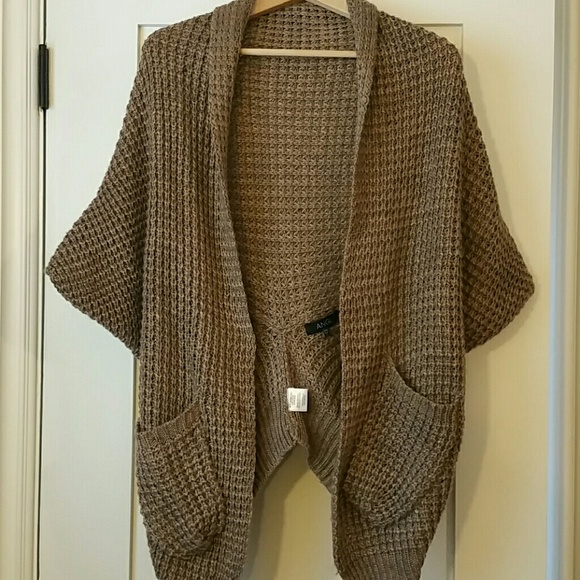 ANGL Brown Knit Cardigan