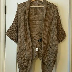 ANGL Brown Knit Cardigan
