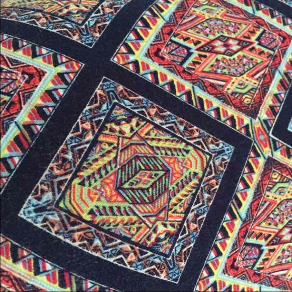 Geoprint Flare dress - Picture 2 of 3