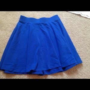 Blue skirt