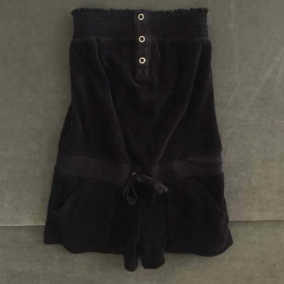 Juicy Couture NWOT French Terry Strapless Romper