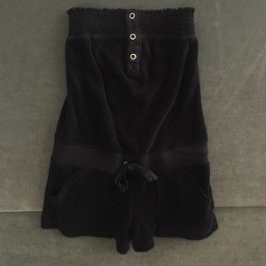 Juicy Couture NWOT French Terry Strapless Romper
