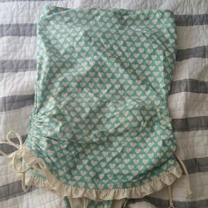 BOGO Free!Juicy Heart Strapless One Peice Swimsuit