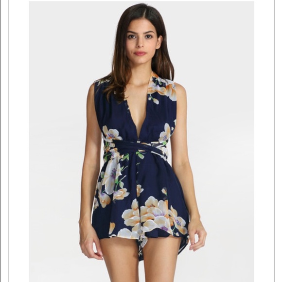 Floral Jumpsuit