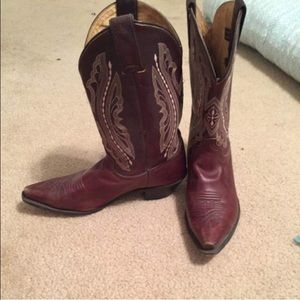 Justin brown ladies boots