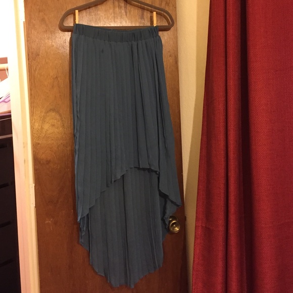 Xhilaration (target) brand blue hi-low skirt (m) - Picture 1 of 4