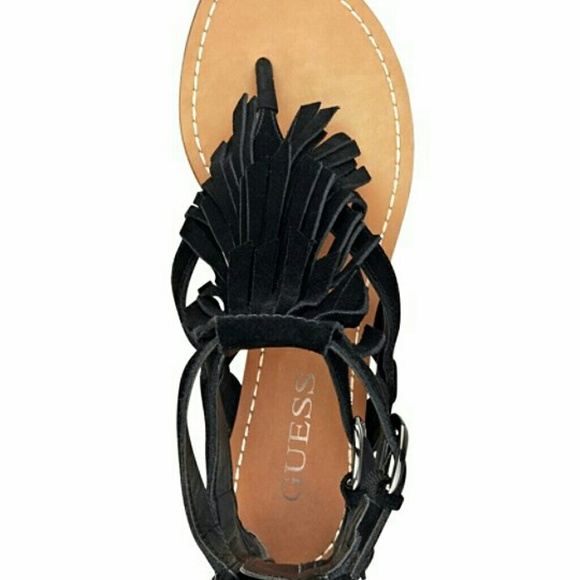 Guess Shoes - Guess Fringe Sandals Size 6