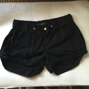 Jessica Simpson black Cotton Shorts