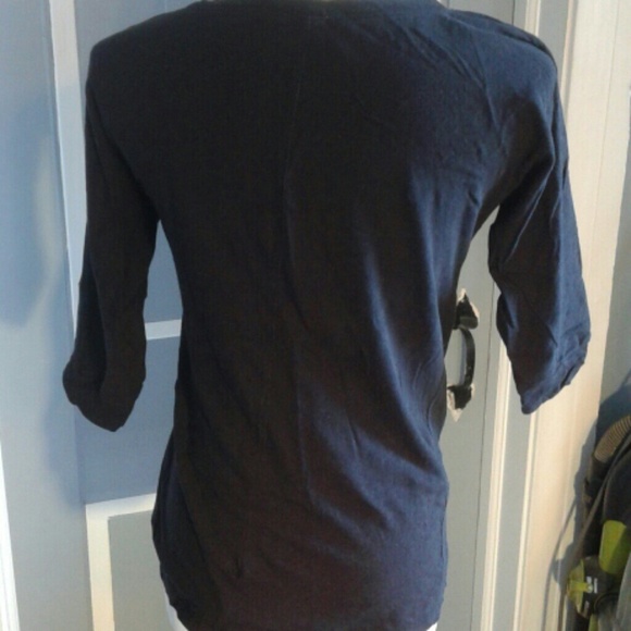 J Crew black Tee shirt - Picture 2 of 3