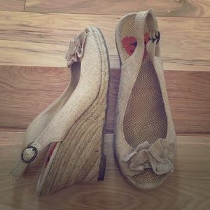 Cute Canvas wedges