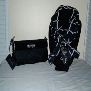 T.H.HANDBAG & SAX SCARF !! SALE!!