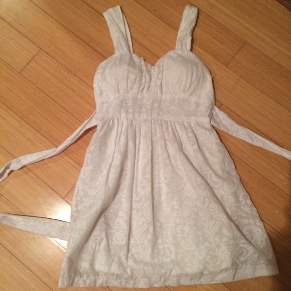 White Easter Sunday dress