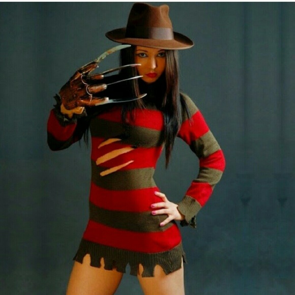 Sexy Freddy Krueger Halloween Costume