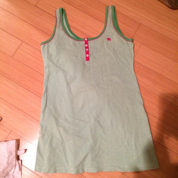 Burberry cotton casual tank dress