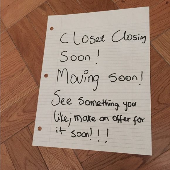 Closet closing