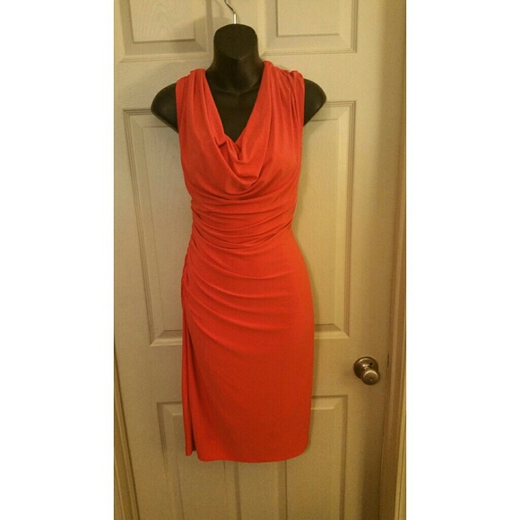 👚Orange sharagano dress👚