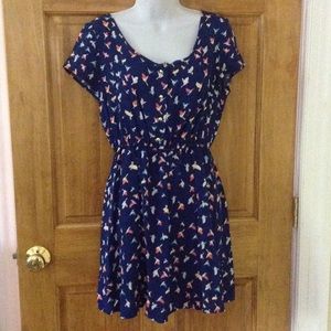 Short sleeve sun dress