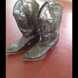 Justin leather boots, gently used comfy ✨*