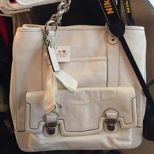 Coach Ivory Tote