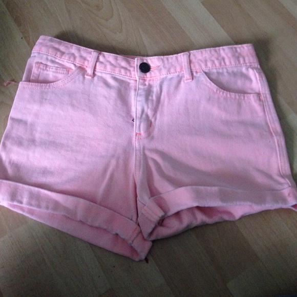 Pink shorts