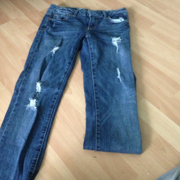 Aeropostale short skinny jeans