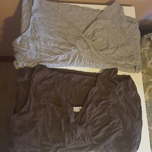 Set of 2 Maternity/Nursing Tanks