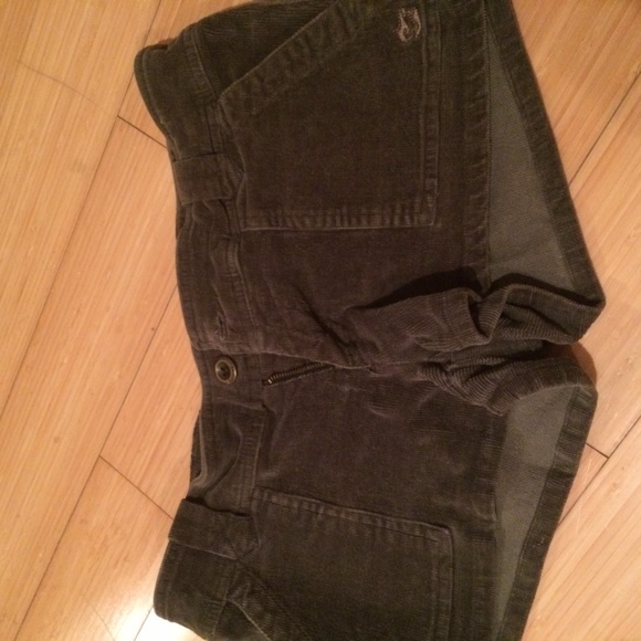 Olive green Corduroy  Billabong shorts