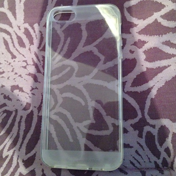 clear jelly I phone 5/5s phone case!
