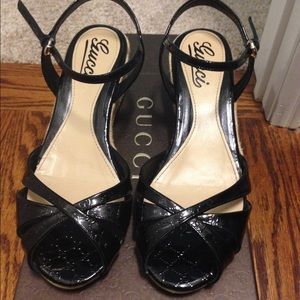 Authentic gucci wedge