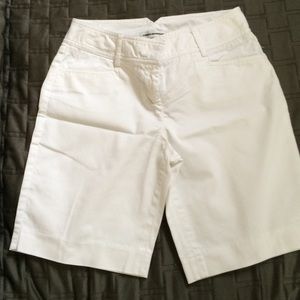Express white shorts