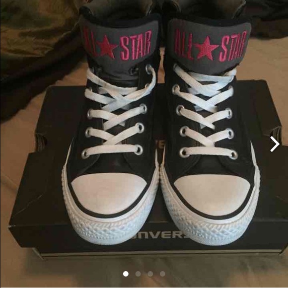 Leather Chucks~Sold on Ⓜ️ercari~