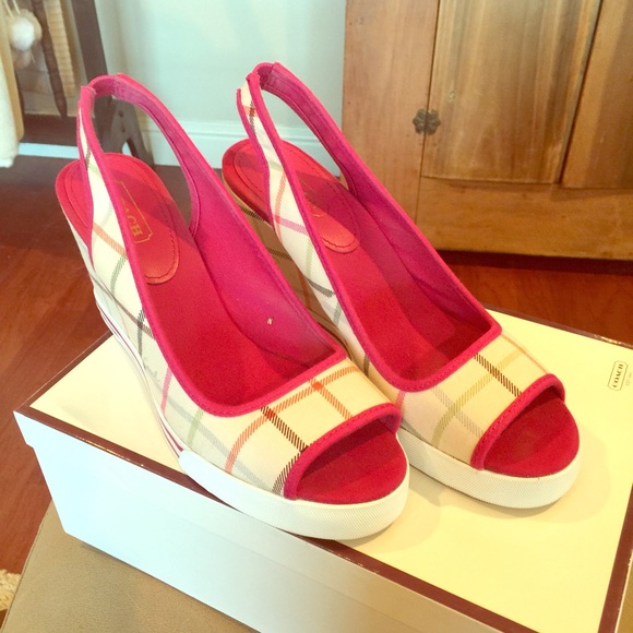 Coach wedges