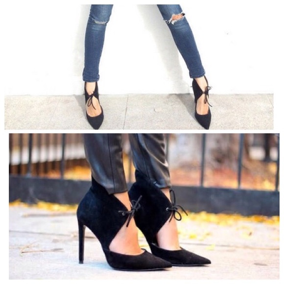 Zara Ankle Boot Style Heels - Blogger Favorite!