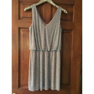 Cache Studded V Neck Dress