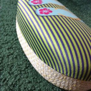 Tropical Design Eyeglass Case