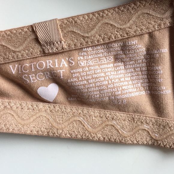 VS Multiway Strapless Push-up Bra Nude Black - Picture 3 of 4