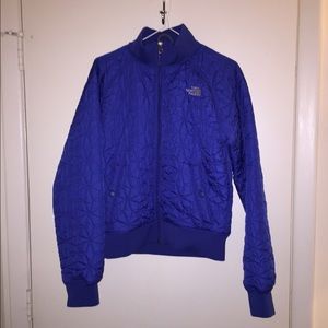 Blue North Face Coat