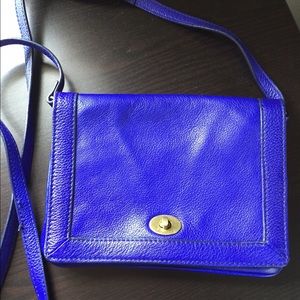 J. Crew Tillary Purse Cobalt