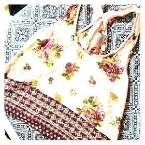 Cute Boho Tillys Crop Tank Top!