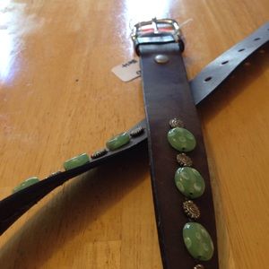Leather belt Leather belt